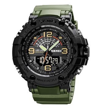 Skmei 1617 Military-Black 1080-0779 фото