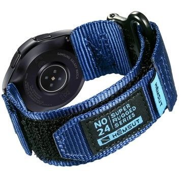 Ремінець для годинника Hemsut HGA121 Super Strong Nylon Blue 20 mm 1051-1266 фото