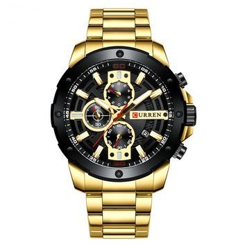 Curren 8336 Gold-Black 1008-0253 фото