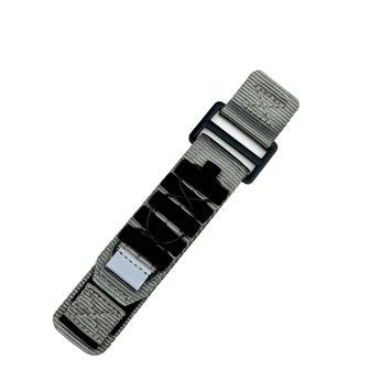 Ремінець для годинника Nylon Pro Grey 20 мм 1051-1245 фото