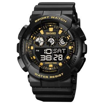 Skmei 1857BKGD Black-Gold 1080-1000 фото