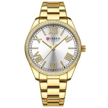 Curren 9088 Gold-White 1008-0363 фото