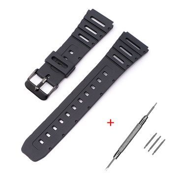 Ремінець для Casio F91W 18mm Black BK 1051-0907 фото