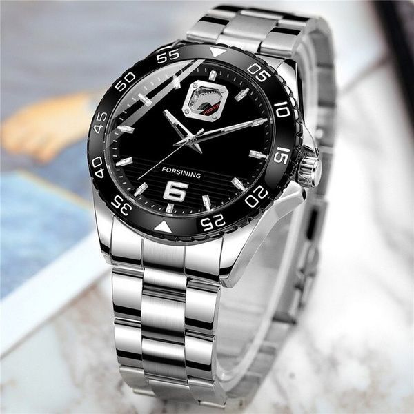Forsining 8200 Silver-Black 1059-0145 фото
