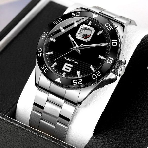 Forsining 8200 Silver-Black 1059-0145 фото