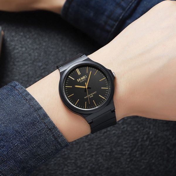 Skmei 2108BKGD Black-Gold 1080-2210 фото