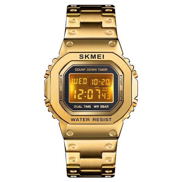 Skmei 1456GD Gold 1080-2386 фото