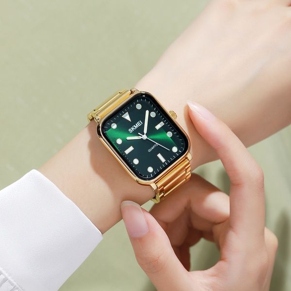 Skmei 1955GDGN-SP Gold-Green Sun Pattern 1080-1566 фото
