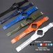 Ремінець + безель (рант) для Casio G-Shock GA-100 Army Green-Glossy SI 1051-1196 фото 3