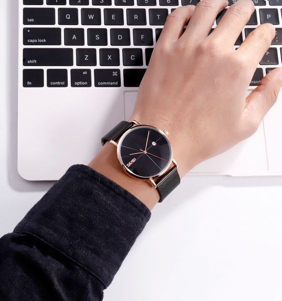 Skmei 9183RGBK Black-Rose Gold SALE 1080-1219 фото