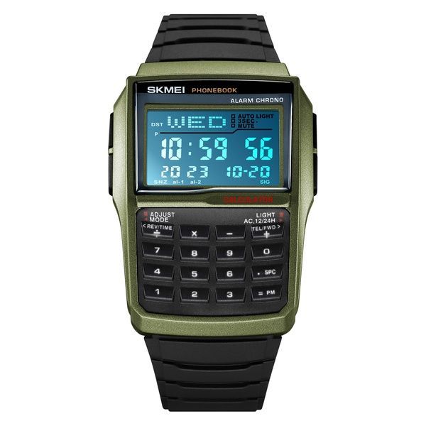 Skmei 2255AG Army Green 1080-2337 фото