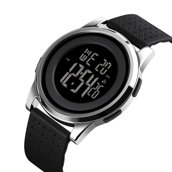Skmei 1502SI Black-Silver 1080-0667 фото