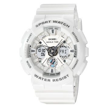 Skmei 2118WT White 1080-2653 фото