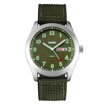 Skmei 9112GN Silver-Green 1080-1054 фото