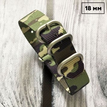 Ремешок Nato Camo Multicam 18 мм 1051-0471 фото