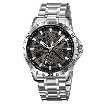 Skmei 9337SIBK Silver-Black 1080-2568 фото
