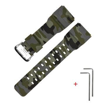 Ремінець для Casio G-Shock GG-1000/GWG-100/GSG-100 Camo Green SI 1051-0898 фото