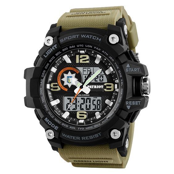 Patriot 012BKKHPO Поліція Чорні з хакі + Коробка. 1201-0159 фото