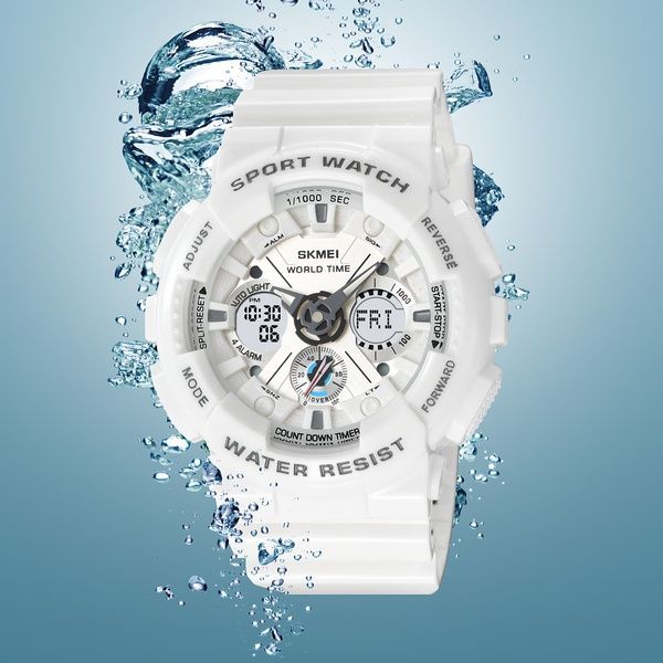 Skmei 2118WT White 1080-2653 фото