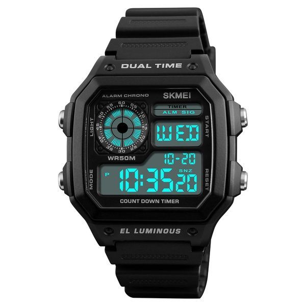 Skmei 1299BK Black 1080-1098 фото