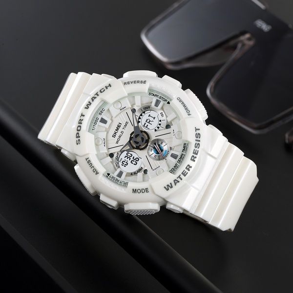 Skmei 2118WT White 1080-2653 фото