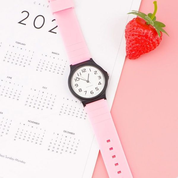 Ремінець для Casio MQ-24 All Pink 1051-0888 фото