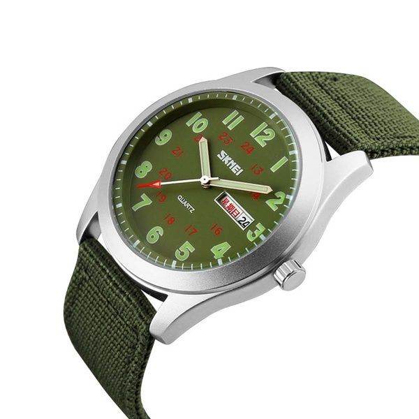 Skmei 9112GN Silver-Green 1080-1054 фото