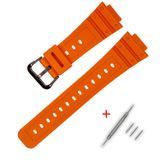 Ремінець для Casio G-Shock DW-5600 B Orange BK 1051-1008 фото