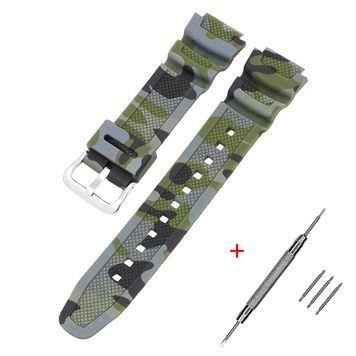 Ремінець для Casio G-Shock AQ-S800/AE-1200 Camo Green SL 1051-0982 фото