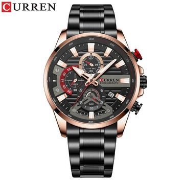 Curren 8415 Black-Gold 1008-0322 фото