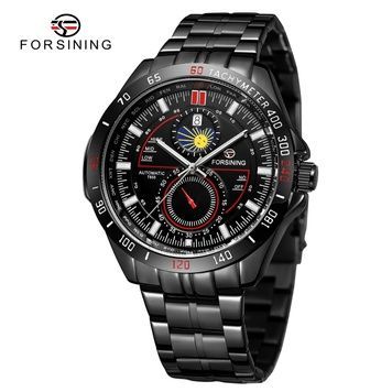 Forsining 8238 All Black Steel 1059-0205 фото