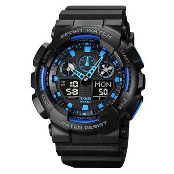 Skmei 1832 Black-Blue 1080-0765 фото