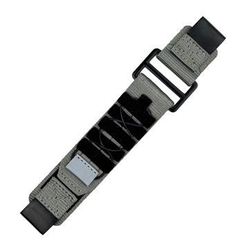 Ремінець для годинника Nylon Pro for Garmin Grey 22 мм 1051-1255 фото