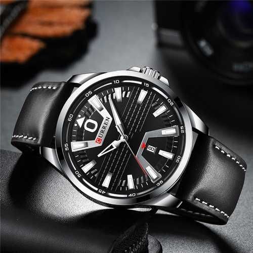 Curren 8379 Silver-Black 1008-0239 фото
