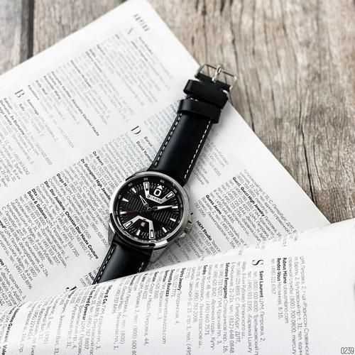Curren 8379 Silver-Black 1008-0239 фото