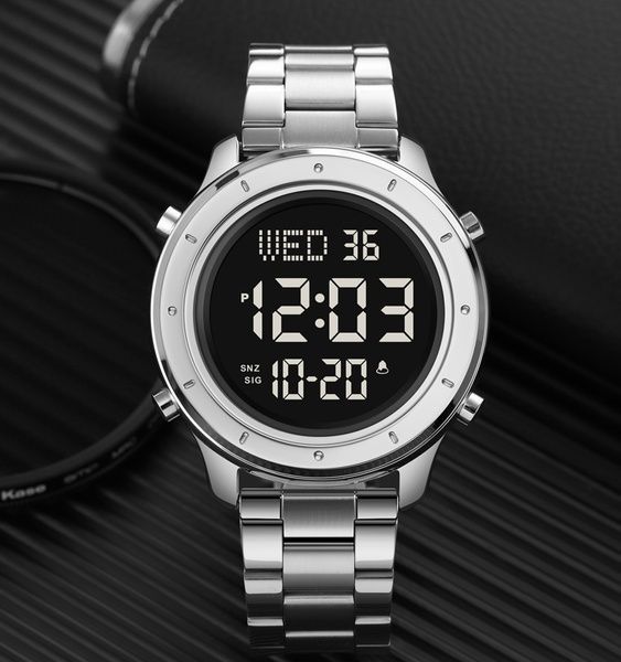 Skmei 1864SSIBK Silver-Black-Steel 1080-1790 фото