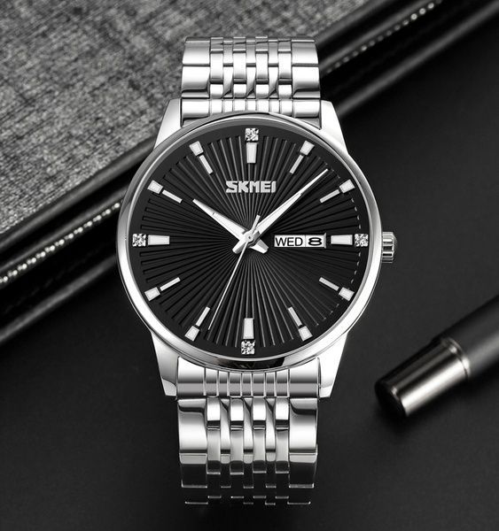 Skmei 9323SIBK Silver-Black 1080-2354 фото