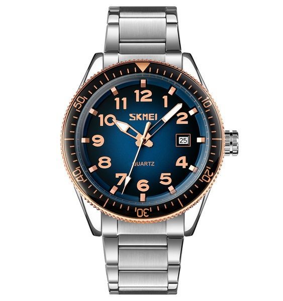 Skmei 9232SRGBU Rose Gold-Blue 1080-2349 фото