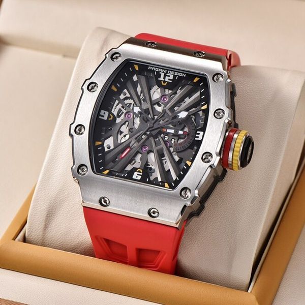 Pagani Design PD-1738 Silver-Red 1138-0049 фото