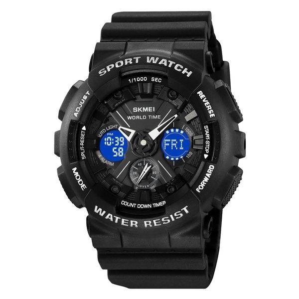 Skmei 2118BK Black 1080-2655 фото