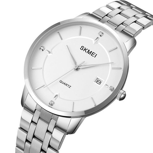 Skmei 1801SSI Silver Case Mesh Band 1080-1637 фото