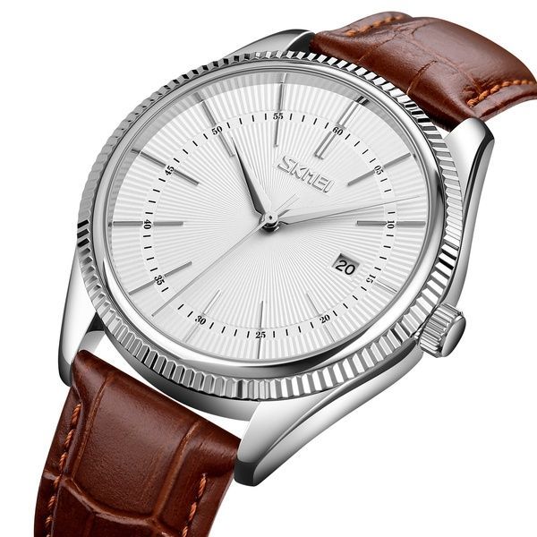 Skmei 9298SISIBN Silver Silver-Brown SALE 1080-1574 фото
