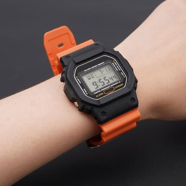 Ремінець для Casio G-Shock DW-6900 Orange SI 1051-0824 фото