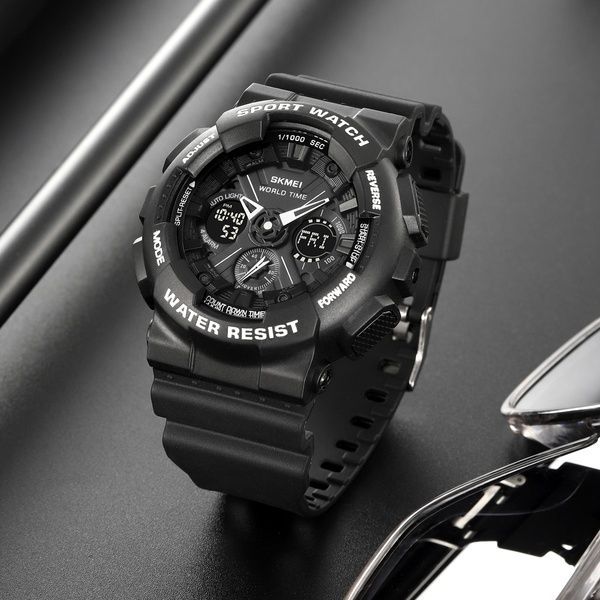 Skmei 2118BK Black 1080-2655 фото