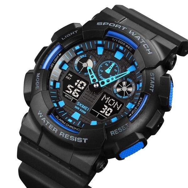 Skmei 1832 Black-Blue 1080-0765 фото