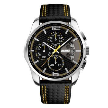 Skmei 9106YL Silver-Black-Yellow SALE 1080-1050 фото