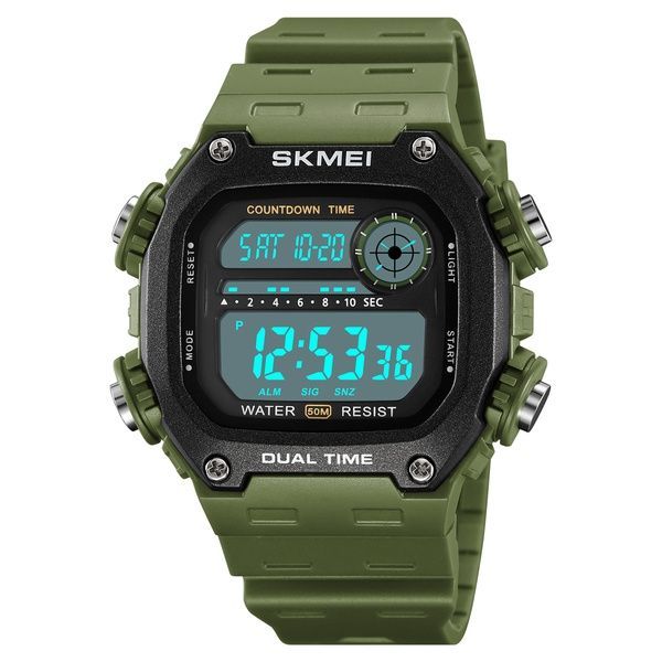Skmei 2126AG Army Green 1080-2869 фото