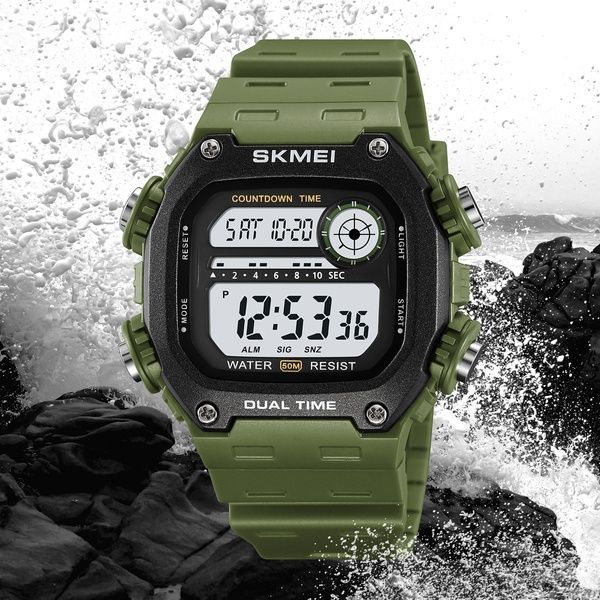 Skmei 2126AG Army Green 1080-2869 фото
