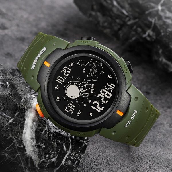 Skmei 1820AGBK Army-green Black 1080-0850 фото