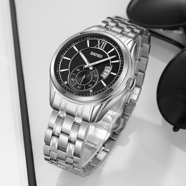 Skmei 9319SIBK Silver-Black 1080-2764 фото